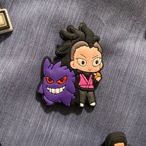 Crocs Jibbitz, Crocs Charms, Pokémon Gengar